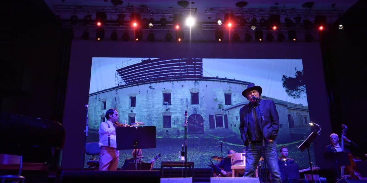 Rade Šerbedžija održao je koncert u KD Vatroslav Lisinski