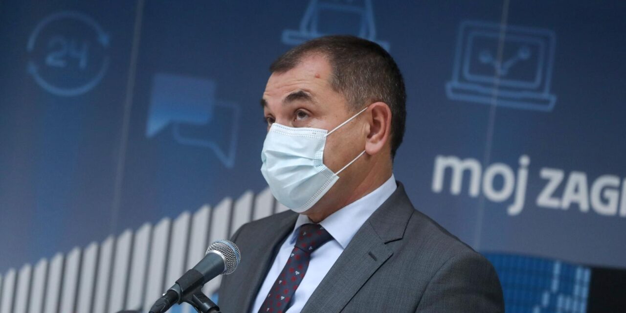Zagreb: Konferencija za medije  Stožera civilne zaštite Grada Zagreba