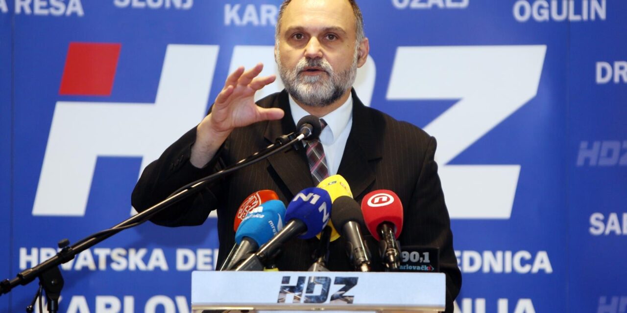 Predizborni skup Kolinde Grabar-Kitarović u Karlovcu
