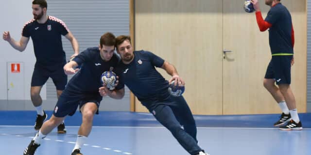 Poreč: Trening hrvatske rukometne reprezentacije