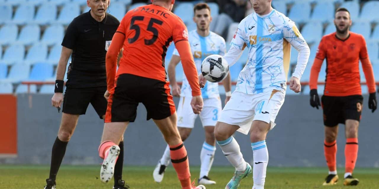 Šibenik: HNK Šibenik protiv HNK Rijeka u 19. kolu Prve HNL