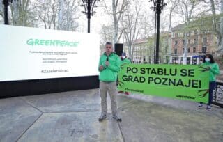 Greenpeace predstavio “Model dostupnosti zelenih površina u Gradu Zagrebu”