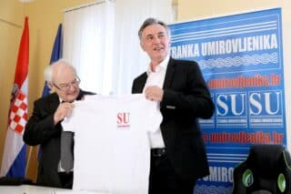 Zagreb: Škoro i predsjednik SU, Lazar Grujić najavili zajednički izlazak na izbore