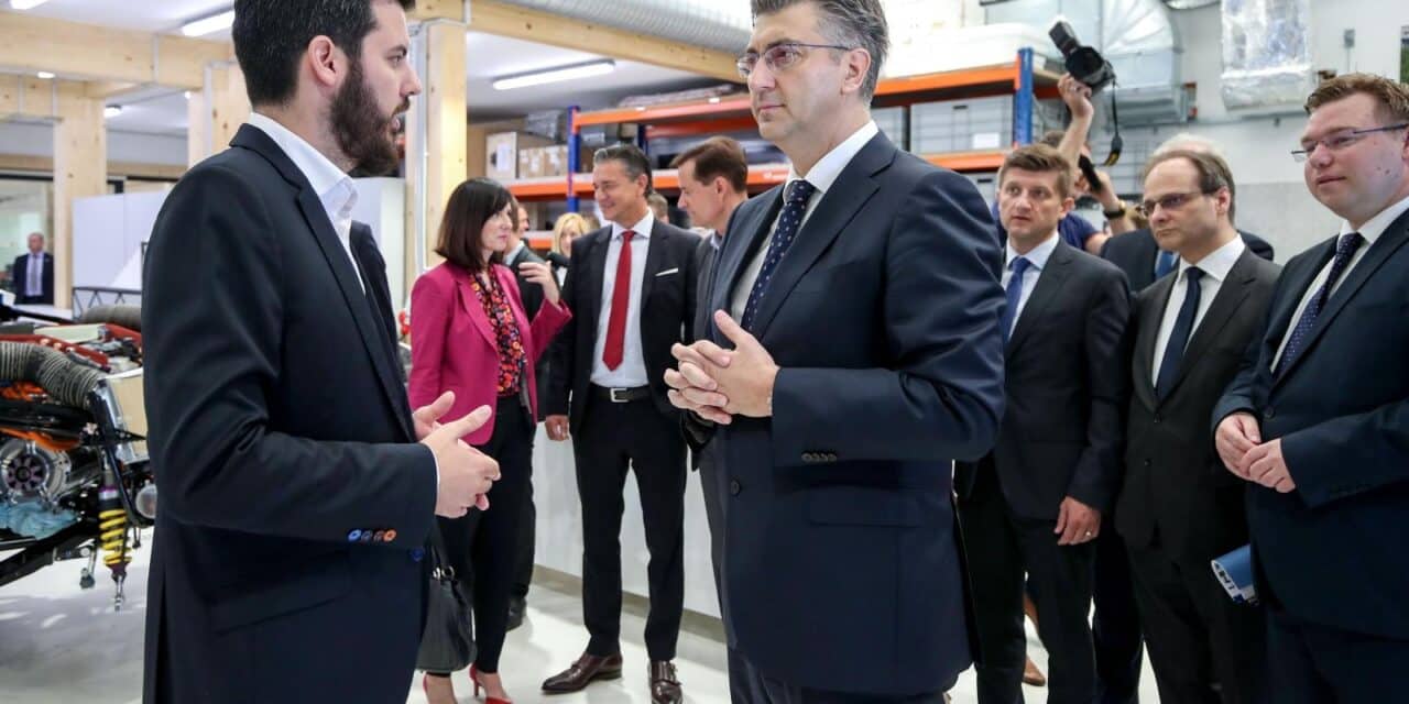 Zagreb: Premijer Plenkoviæ posjetio Rimac automobile