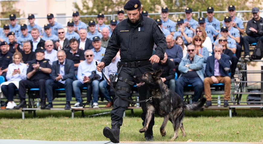 Obilježavanje Dana policije na zagrebačkom jezeru Jarun