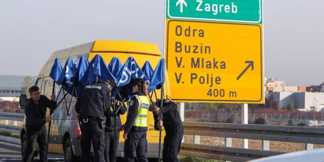 Zagreb: Policijski očevid na zaobilaznici kod Velikog Polja