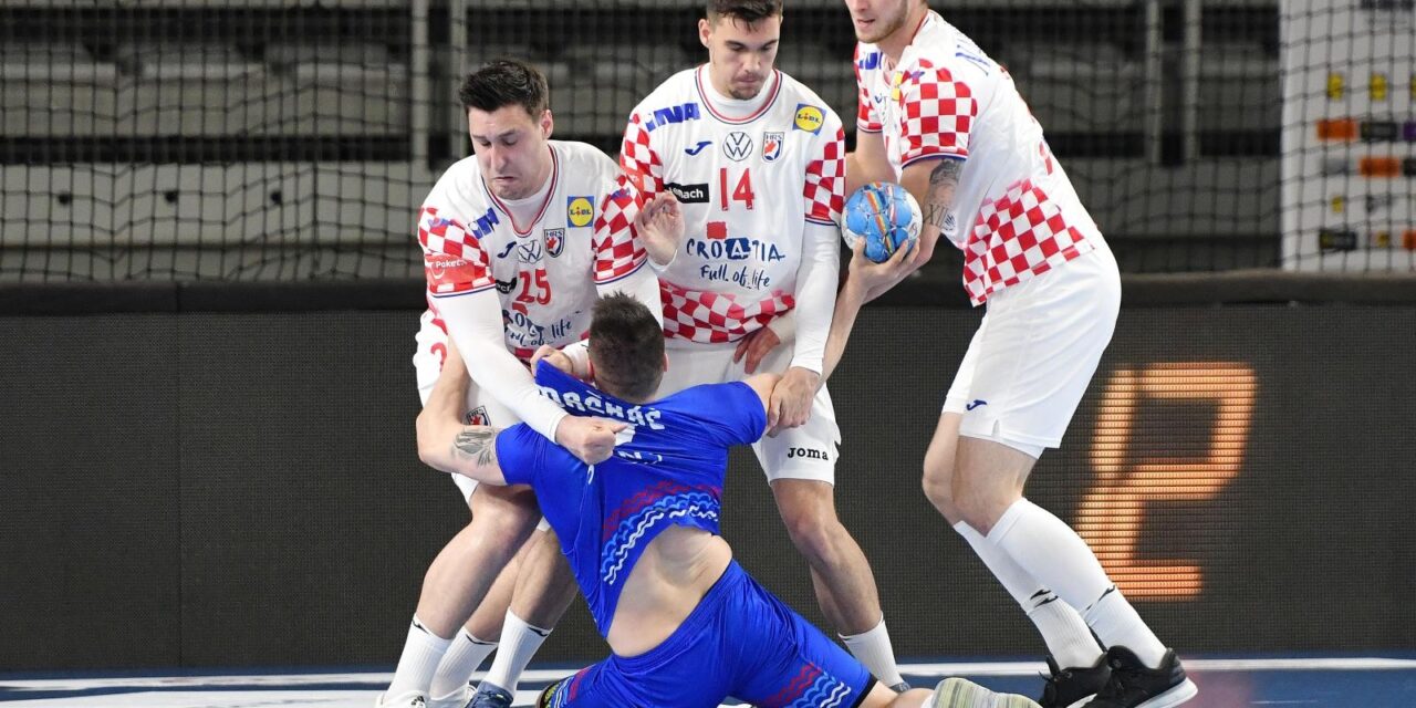 Varaždin: Hrvatska igra protiv Slovačke u EHF EURO Kupu