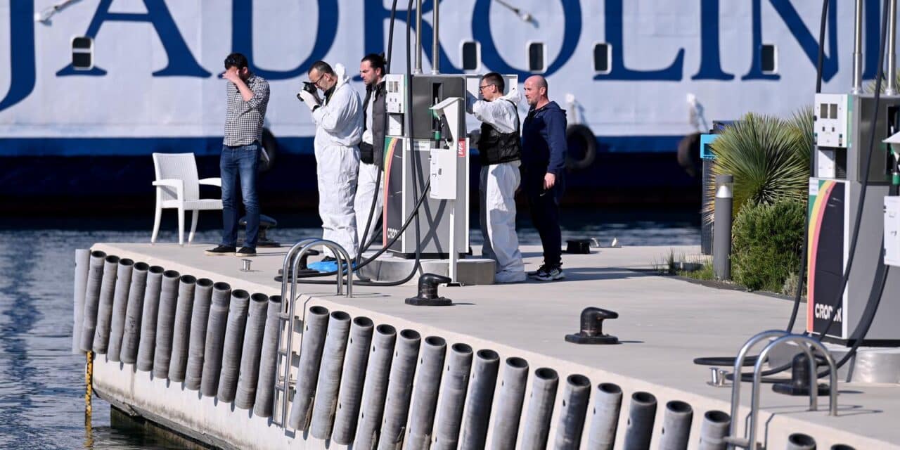 Zadar: Policijski očevid u Gaženici gdje je došlo do pucnjave