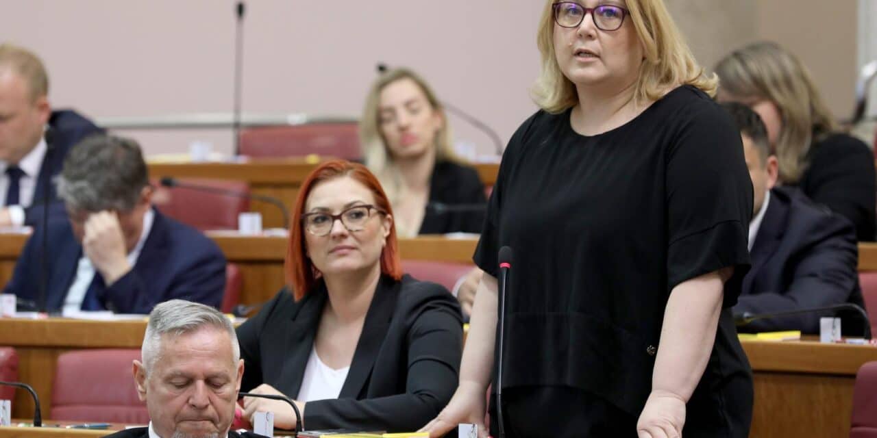 Zagreb: Saborski zastupnici glasuju o dva nova ministra i potpredsjednici Vlade