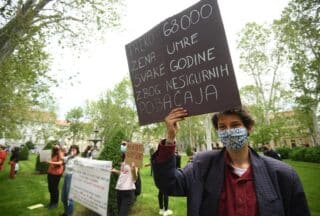 Zagreb: Prosvjed protiv Hoda na život