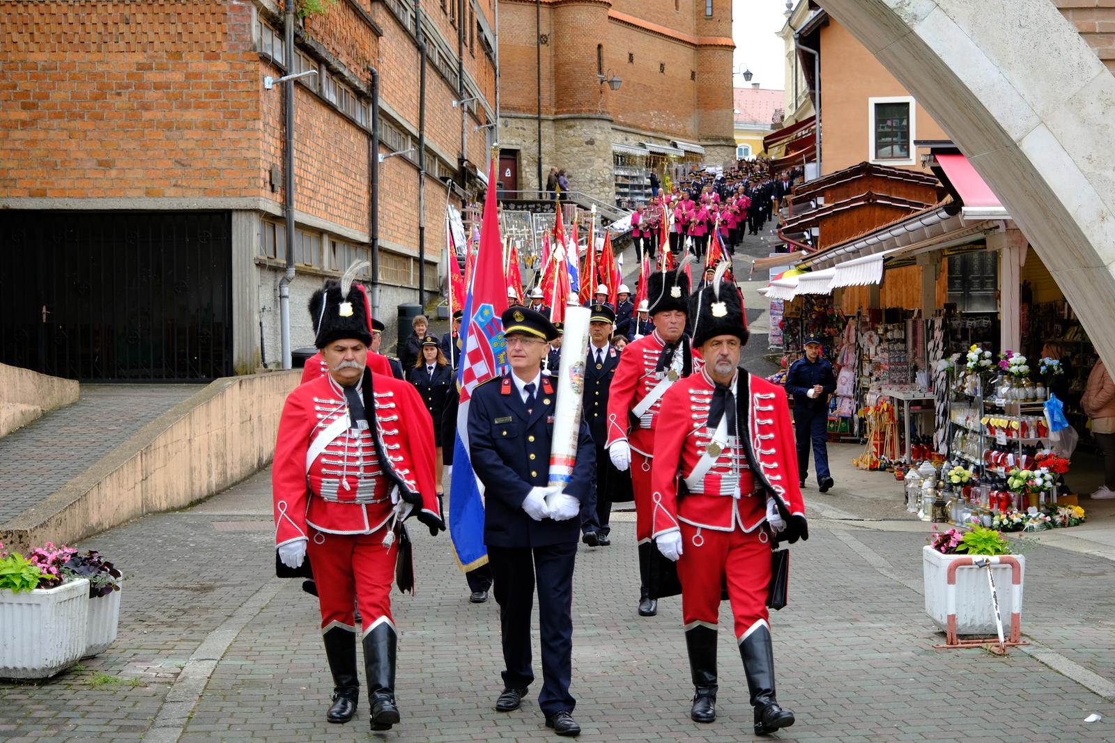 Tradicionalno 23. hodočašće vatrogasaca u Nacionalno Svetište Majke Božje Bistričke