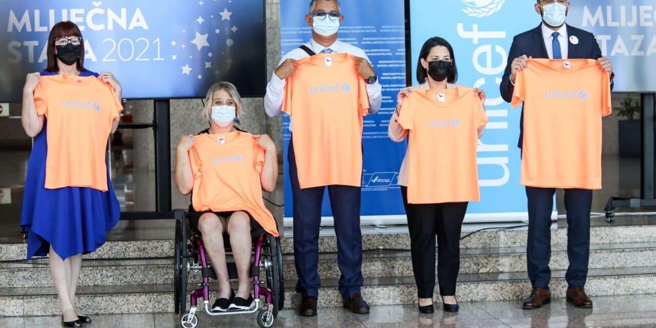 Zagreb: Najavljena UNICEF-ova Mliječna staza za djecu s teškoćama i njihove roditelje