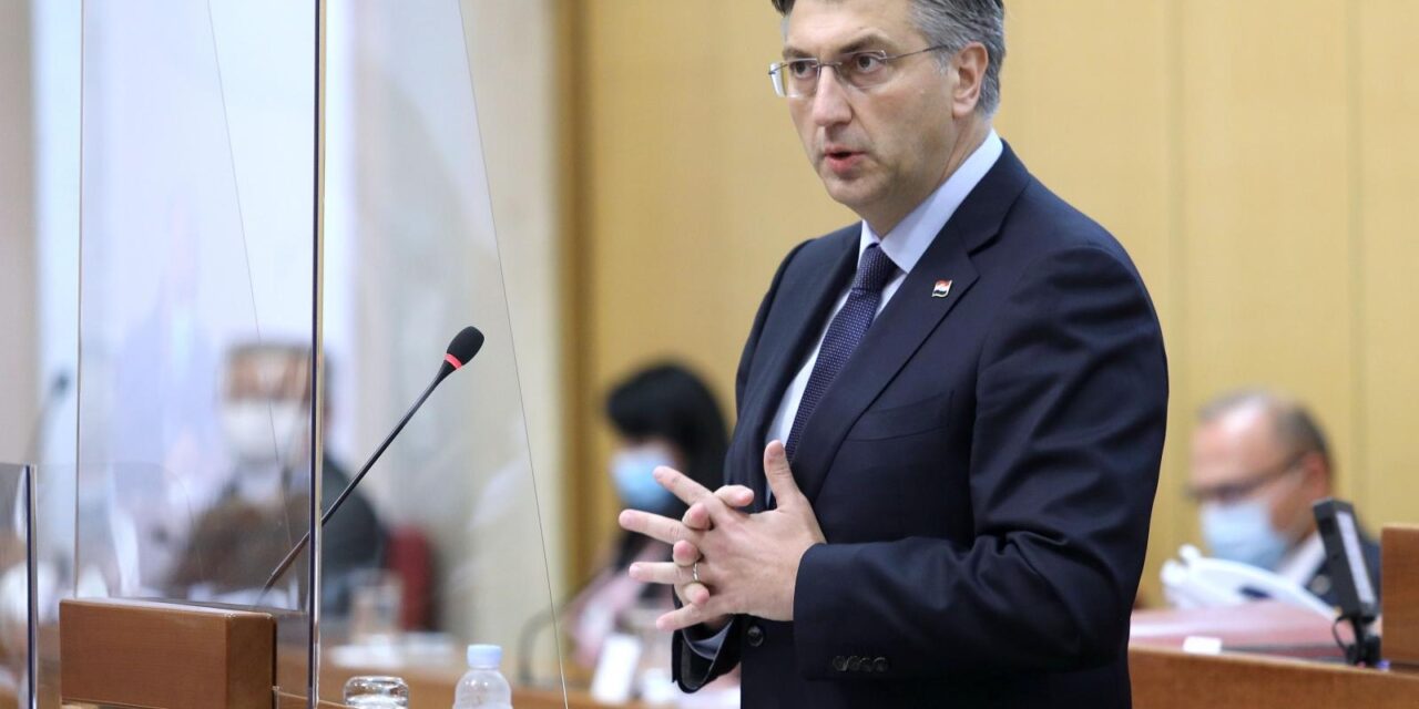 Zagreb: Andrej Plenković podnio Saboru izvješče o rezultatima hrvatskog presjedanja Vijećem EU