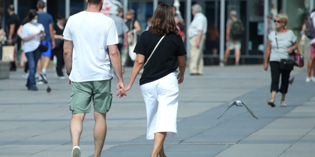 Ljubav u zraku na zagrebačkim ulicama
