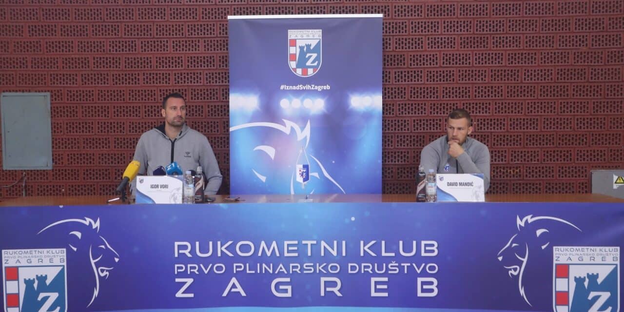 Zagreb: Konferencija za medije PPD Zagreb uoči utakmice protiv Aalborg Handbolda