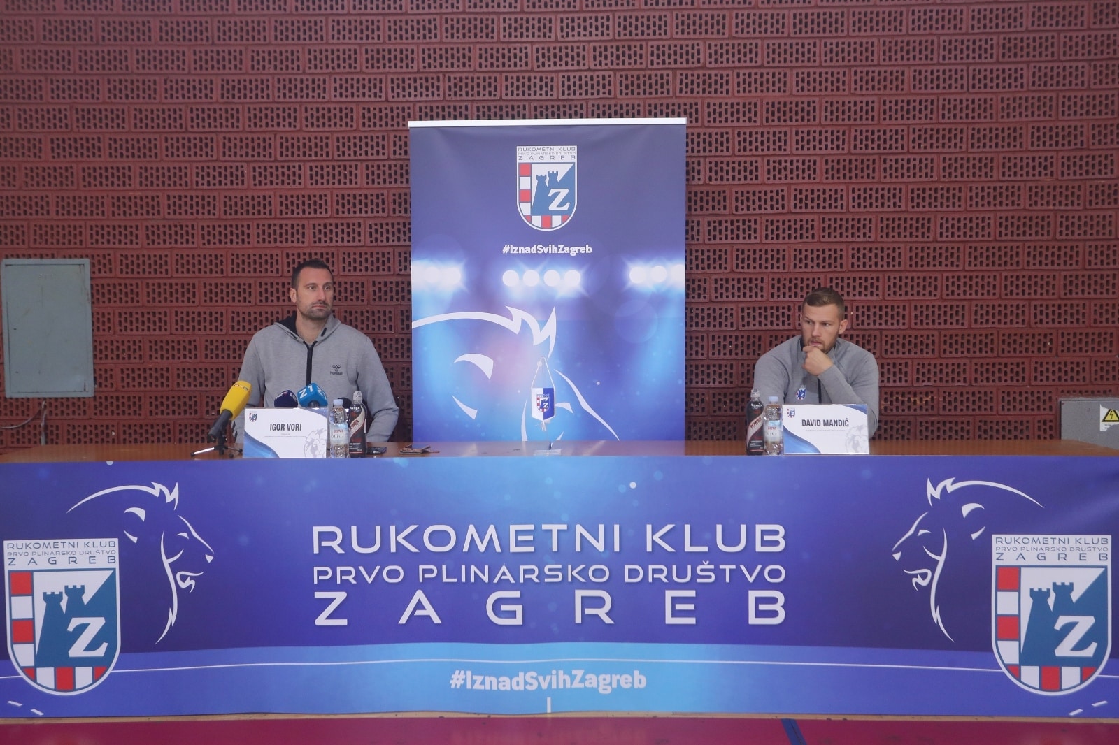 Zagreb: Konferencija za medije PPD Zagreb uoči utakmice protiv Aalborg Handbolda