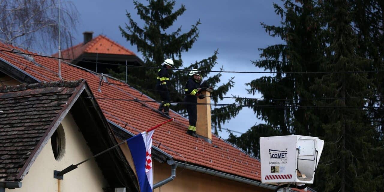Porušena crkva u Kravarskom kraj Velike Gorice