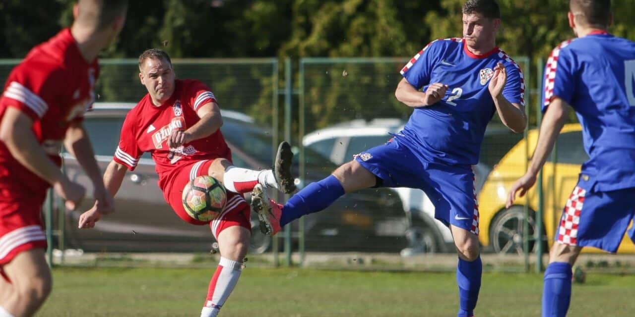 Zagreb: Održana nogomatne utakmica između Botinca i hrvatske reprezentacije gluhih