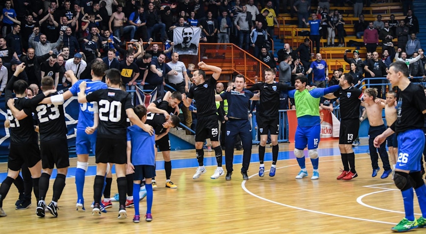 Zagreb: Futsal Dinamo pobijedio Uspinjaču i plasirao se u polufinale prvenstva Hrvatske