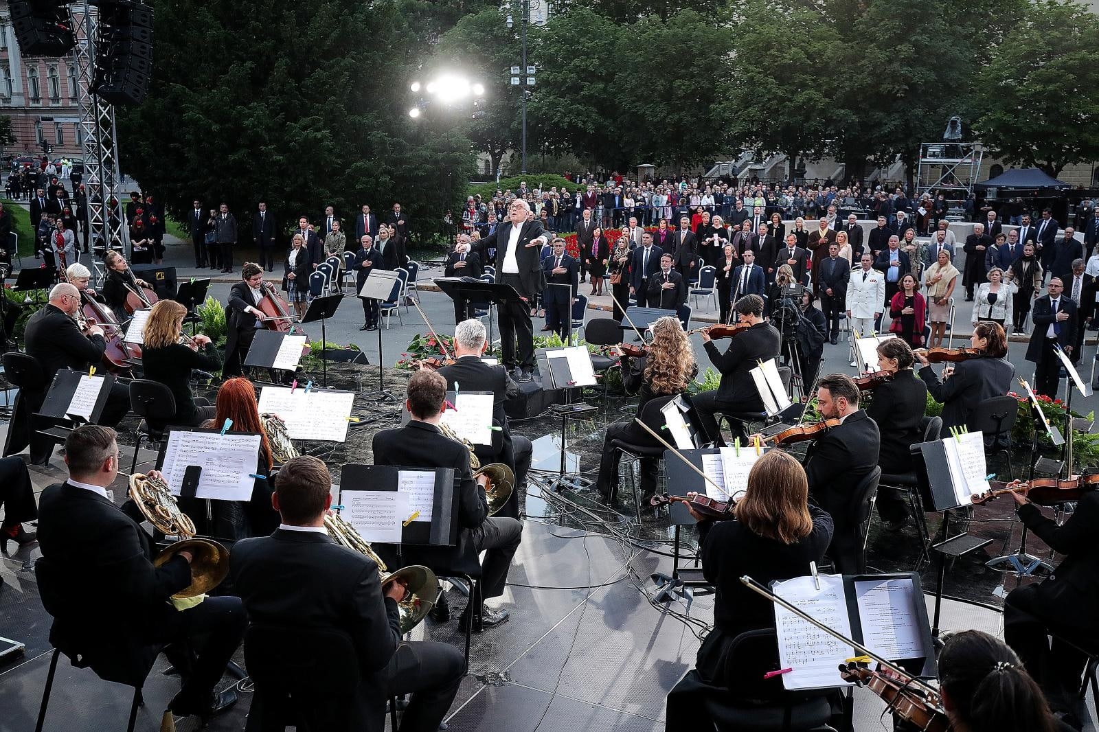 Zagreb: Svečani koncert HNK Zagreb u povodu Dana državnosti