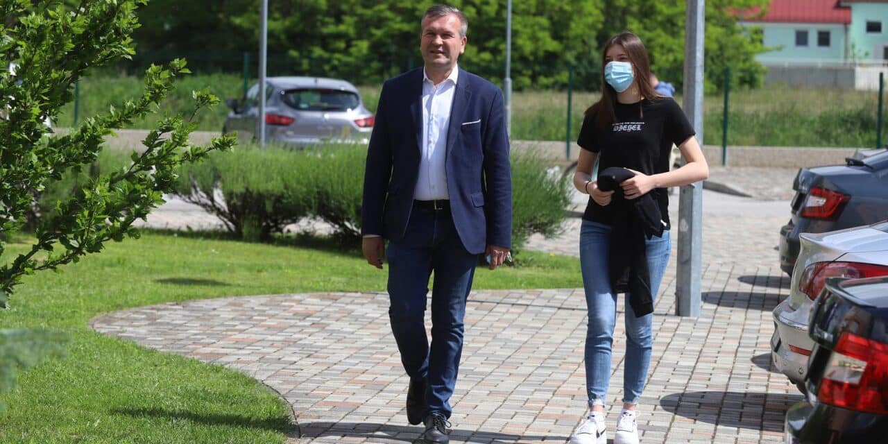 Varaždin: Anđelko Stričak, kandidat za župana, glasovao na lokalnim izborima
