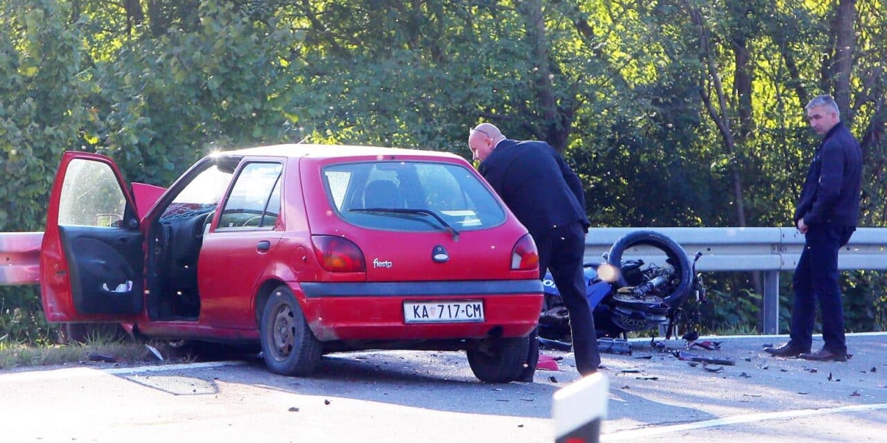 U prometnoj nesreći koja se dogodila na Petrakovom Brdu poginuo je motociklist