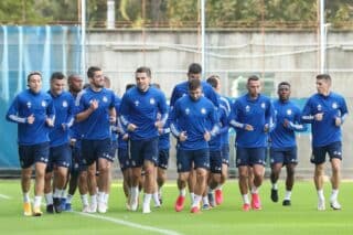 Zagreb: Nogometaši Dinama odradili su trening