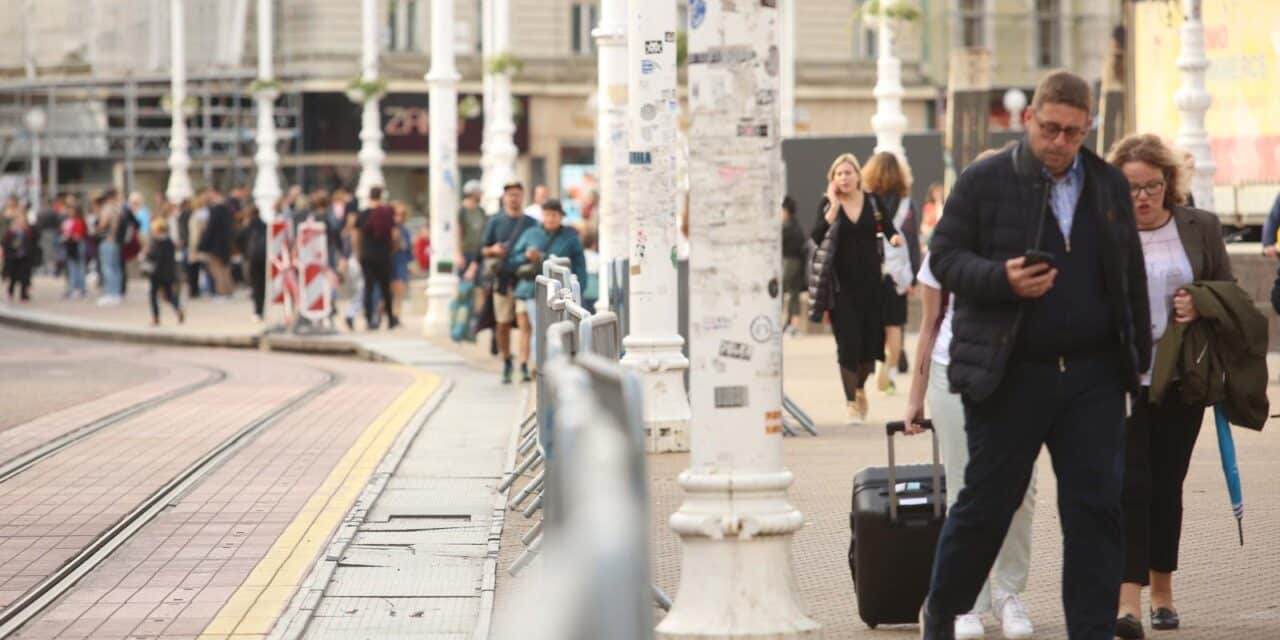 Zagreb: Postavljene ograde u centru grada uoči sutrašnjeg maratona
