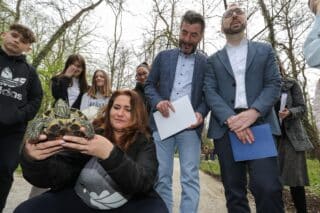 Zagreb: Gradonačelnik Tomašević obišao Centar za bioraznolikost “Sirius” u parku Maksimir