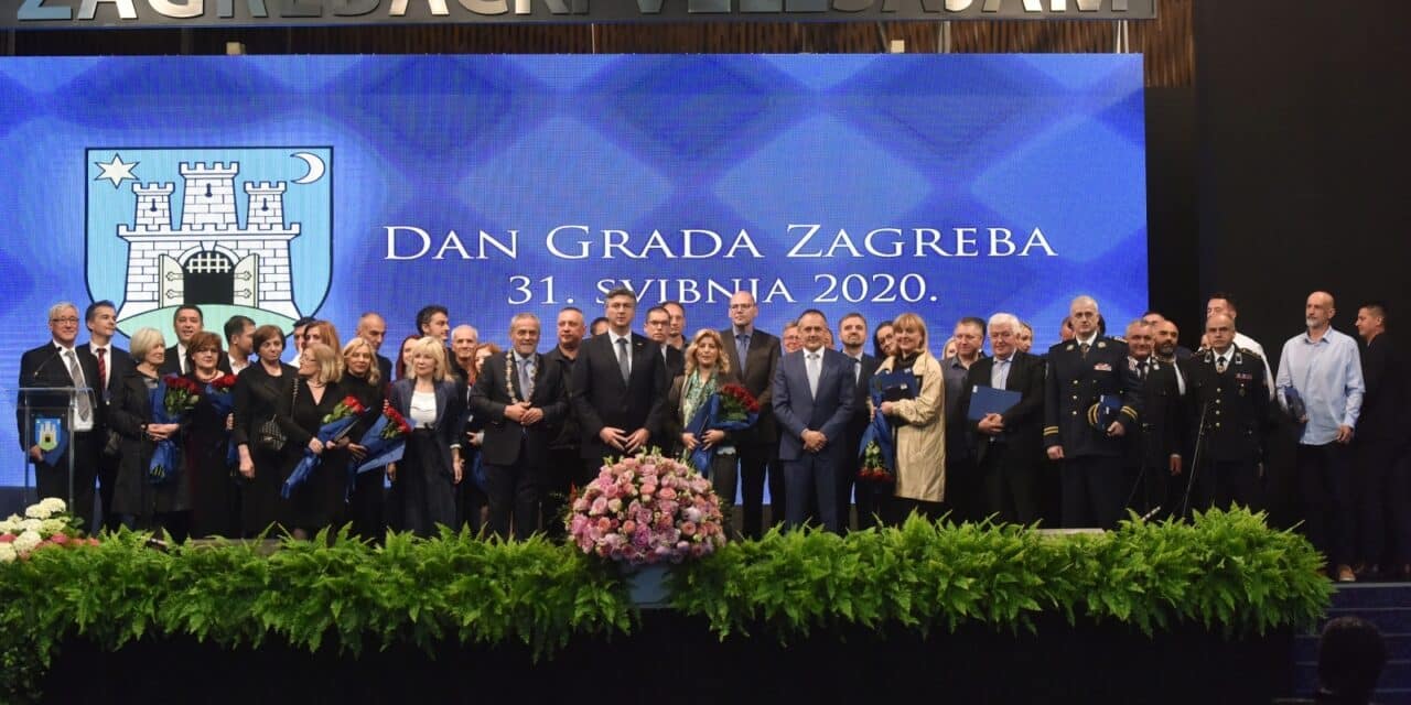 Zagreb: Povodom Dana Grada Zagreba održana dodjela nagrada i priznanja