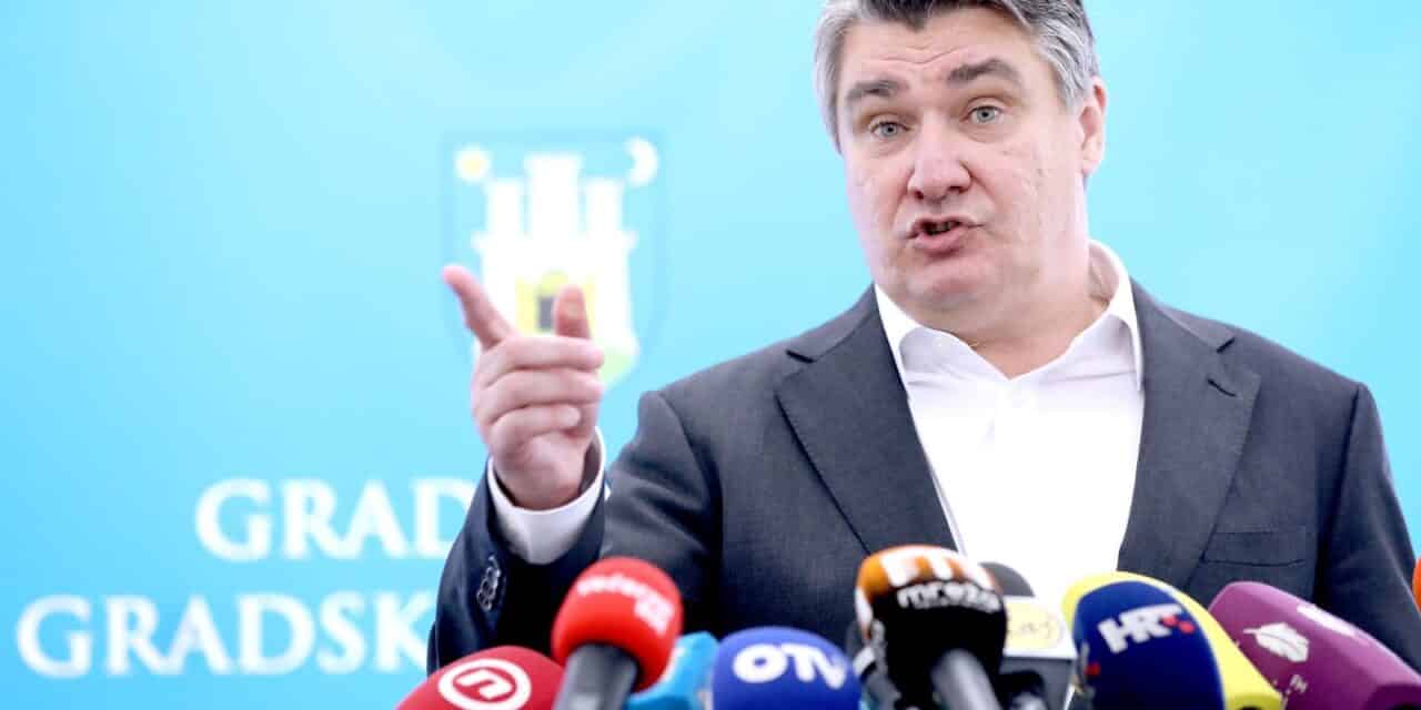 Zagreb: Zoran Milanović održao je konferenciju za medije
