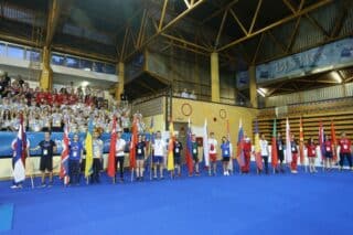 Zagreb: Svečano otvorenje Europskog sveučilišnog prvesntva uborilačkim sportovima