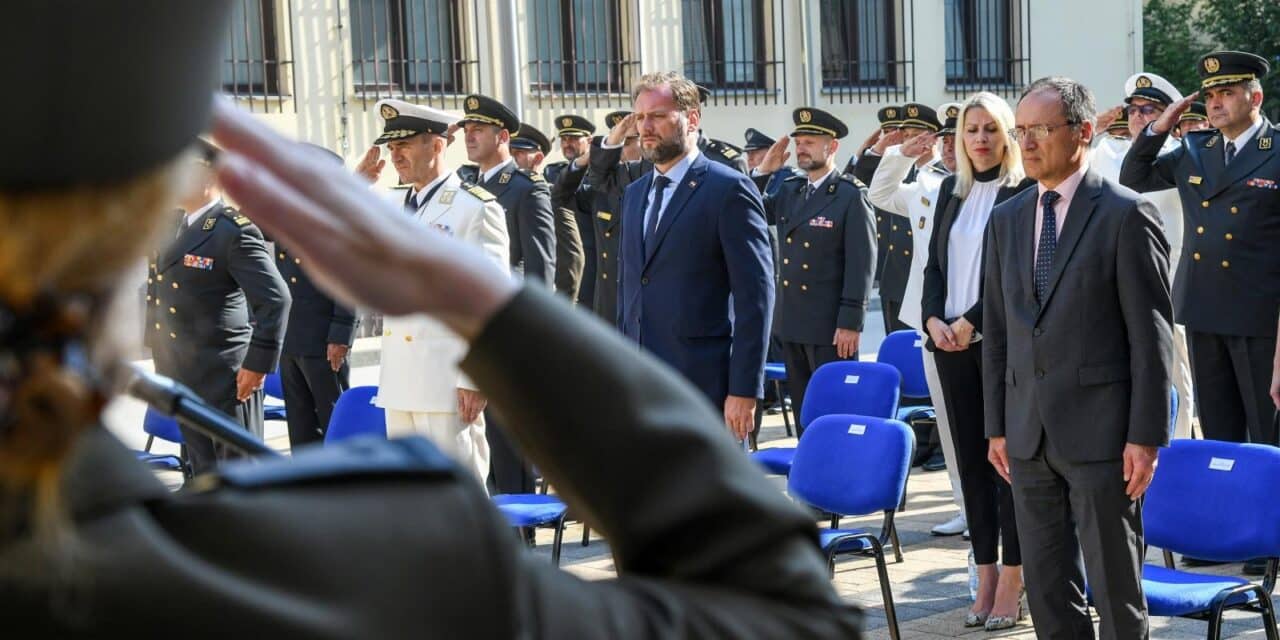 Svečana dodjela činova i pohvala u prigodi obilježavanja Dana pobjede i domovinske zahvalnosti