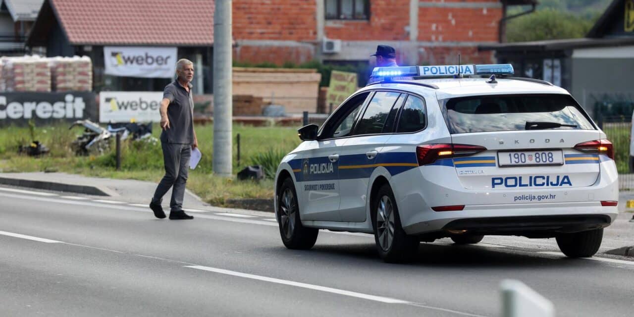 Kalinovica: U prometnoj nesreći kod Zagreba poginuo motociklist