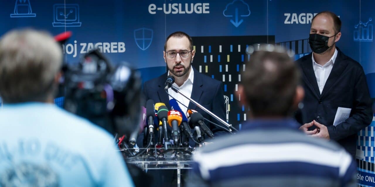 Gradonačelnik Zagreba Tomislav Tomašević održao konferenciju za medije