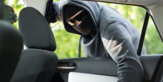 car automobil burglar lopov