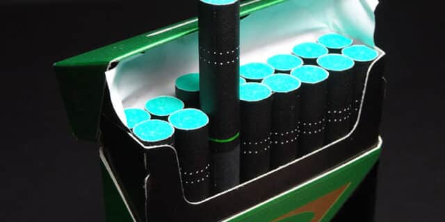 green box cigarette