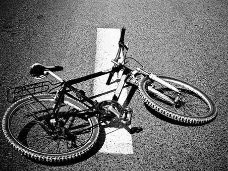 Bicycle on Road