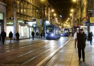 Zagreb: Centar grada u večernjim satima