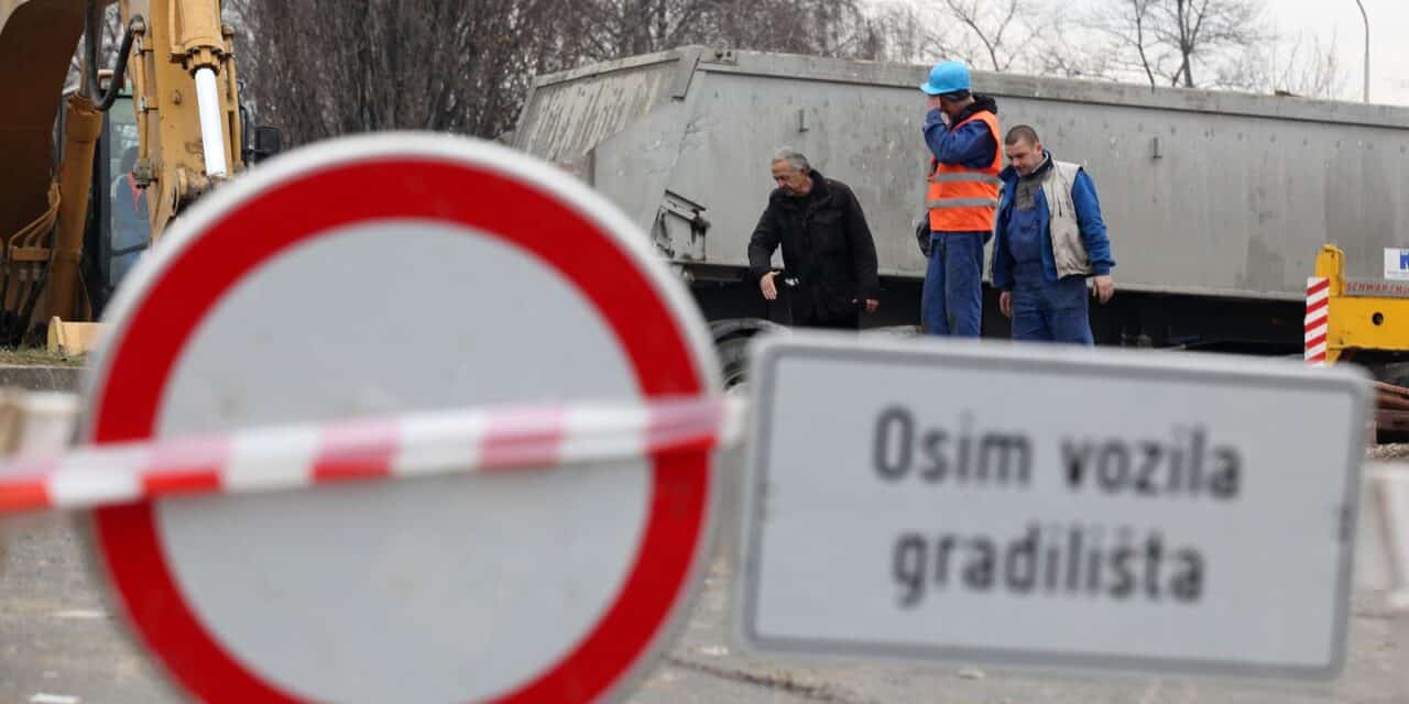 Zagerb: U tijeku radovi na kri�anju Sarajevske i Sajmi�ne ceste