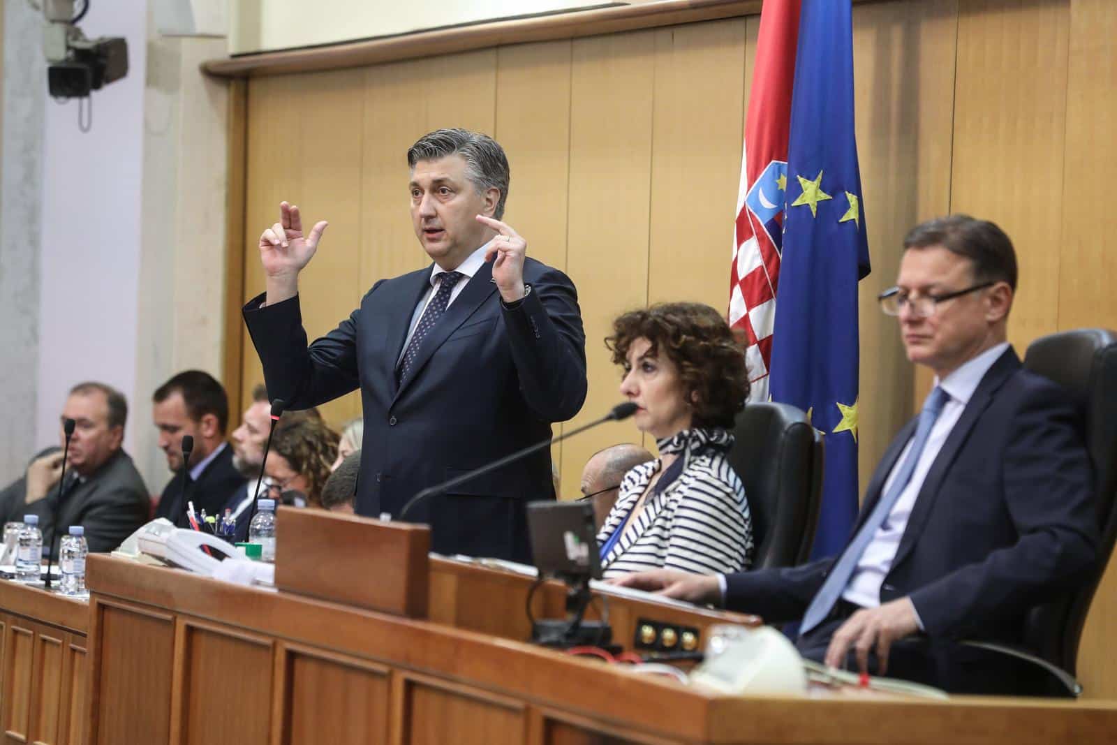 hrvatski sabor andrej plenković