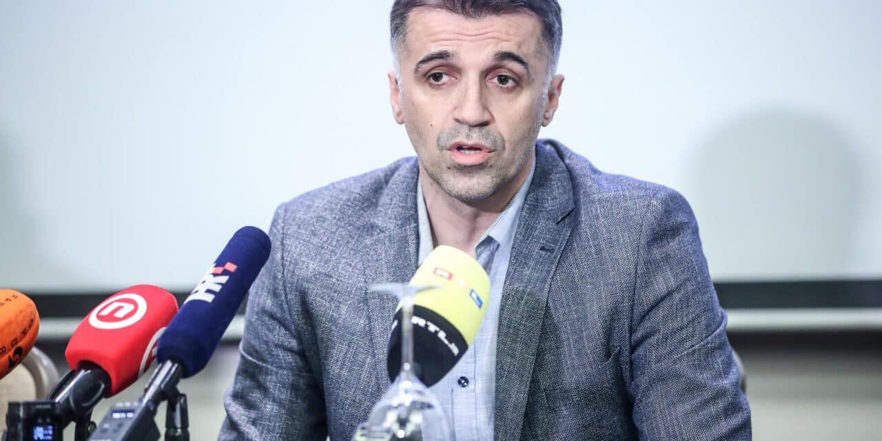 Zagreb: Predstavljen novoizabrani izbornik hrvatske košarkaške reprezentacije Josip Sesar