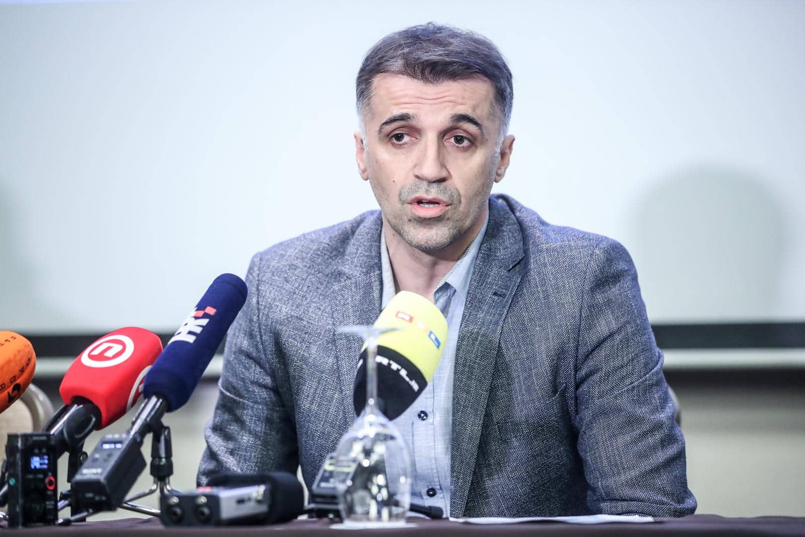 Zagreb: Predstavljen novoizabrani izbornik hrvatske košarkaške reprezentacije Josip Sesar