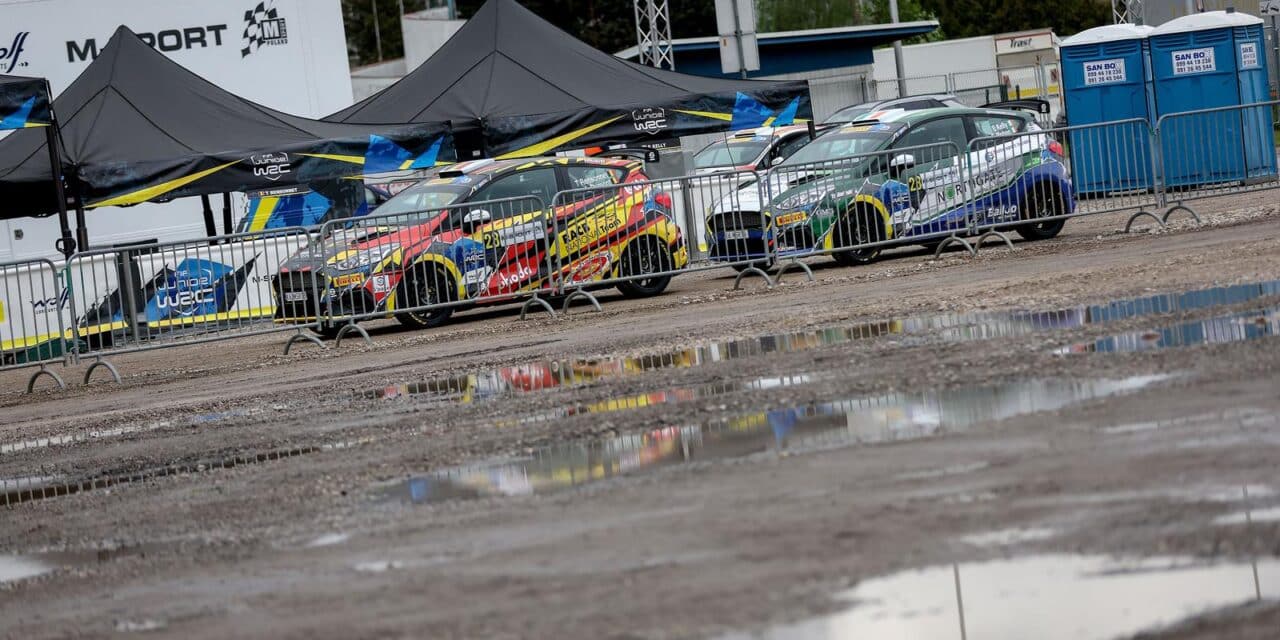 Zagreb: Obilazak servisnog parka na Velesajma uoči WRC Croatia Rallyja 2023.