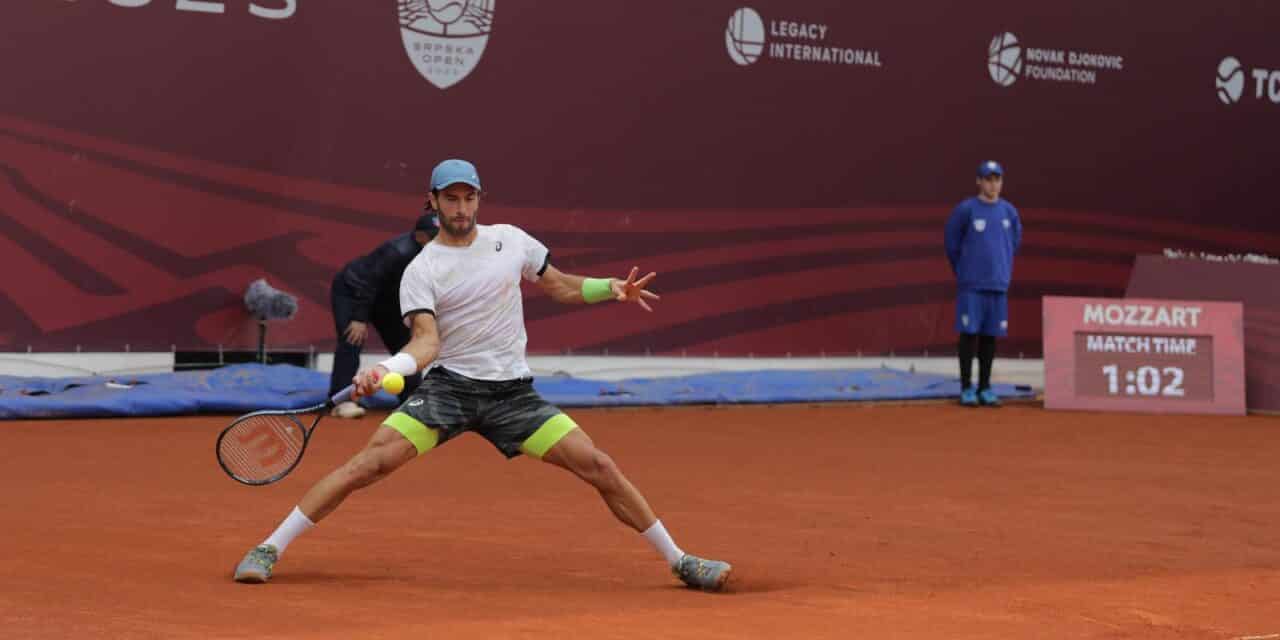 Banja Luka: Meč drugog kola ATP turnira Srpska Open, Laslo Đere – Borna Ćorić