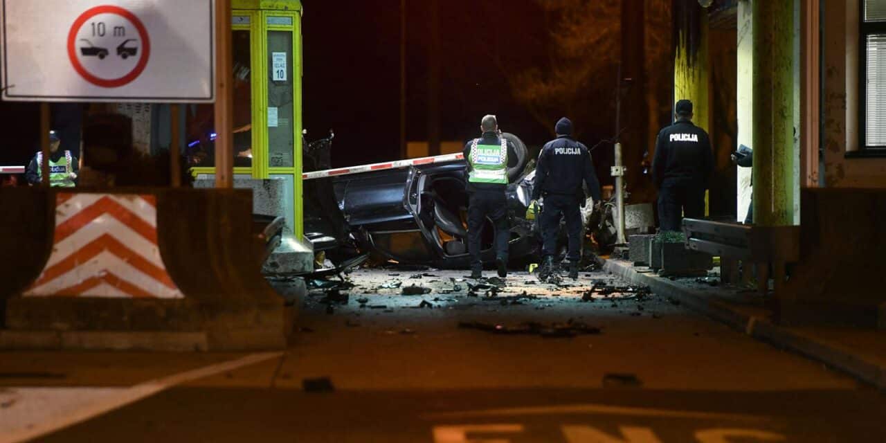 Varaždin: Vozač je automobilom udario u beton kod naplatne kućice Goričan i na mjestu poginuo