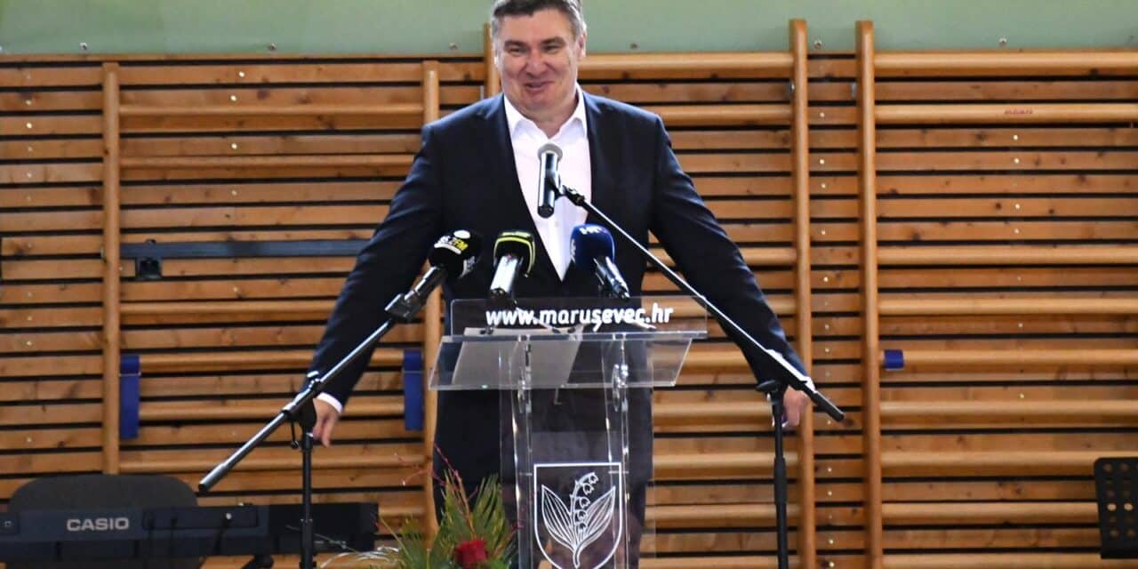 Maru�evec: Predsjednik Milanovi? na sve?anoj sjednici Op?inskog vije?a op?ine Maru�evec