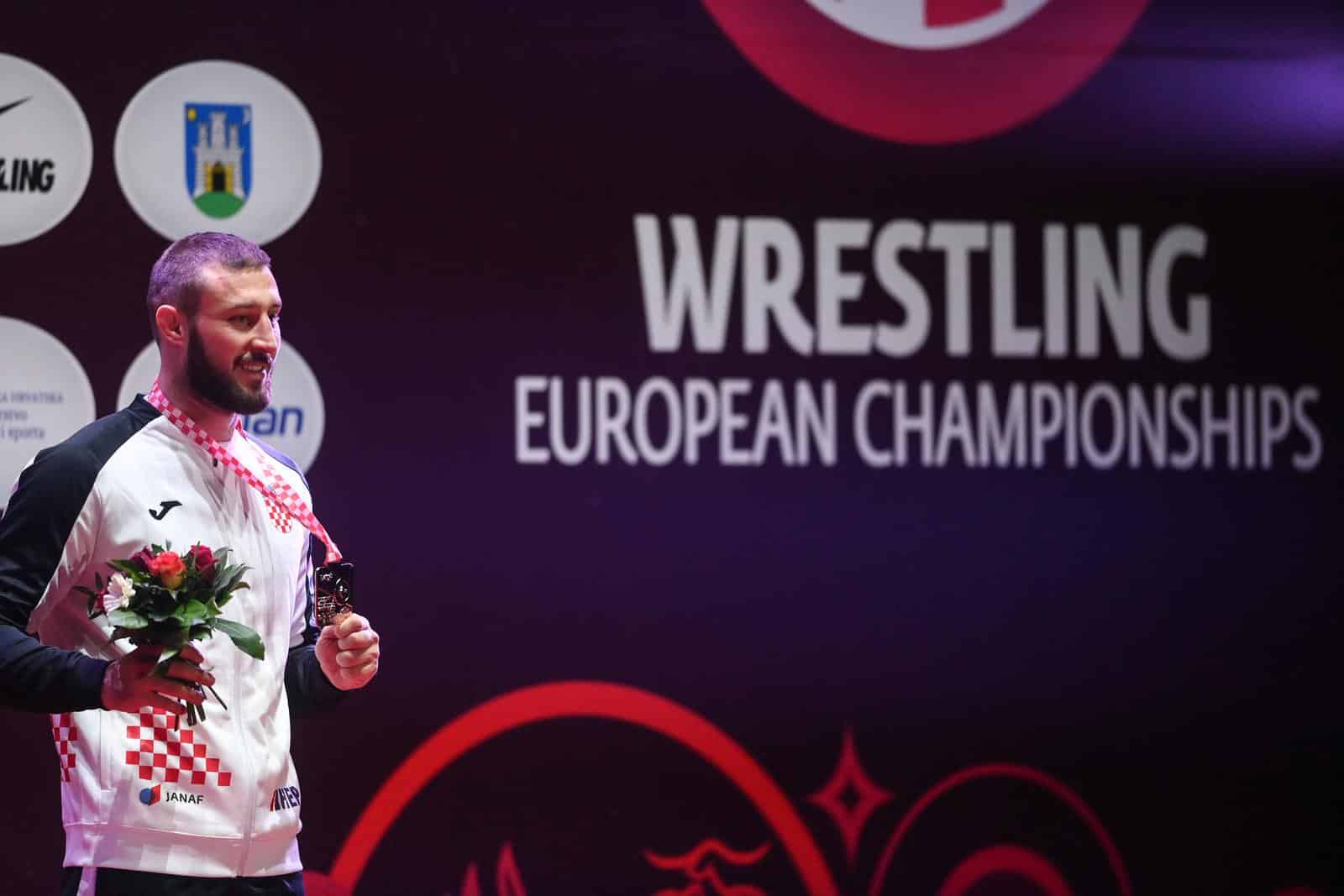 Zagreb: Naš Filip Sačić osvojio broncu na Europskom prvenstvu u hrvanju