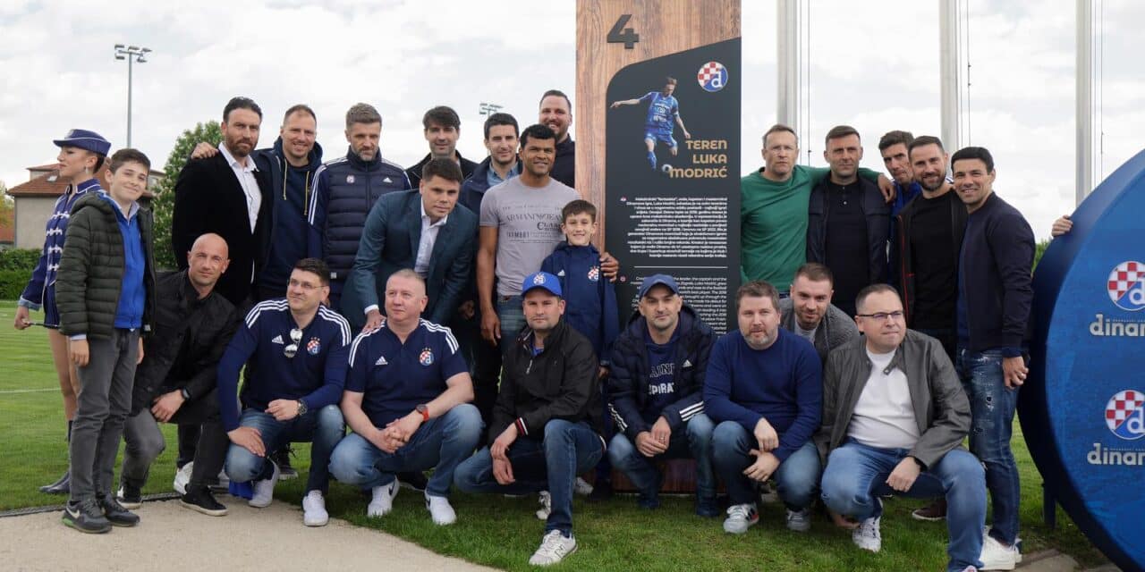 Zagreb: Svečana ceremonija imenovanja trening terena Luka Modrić