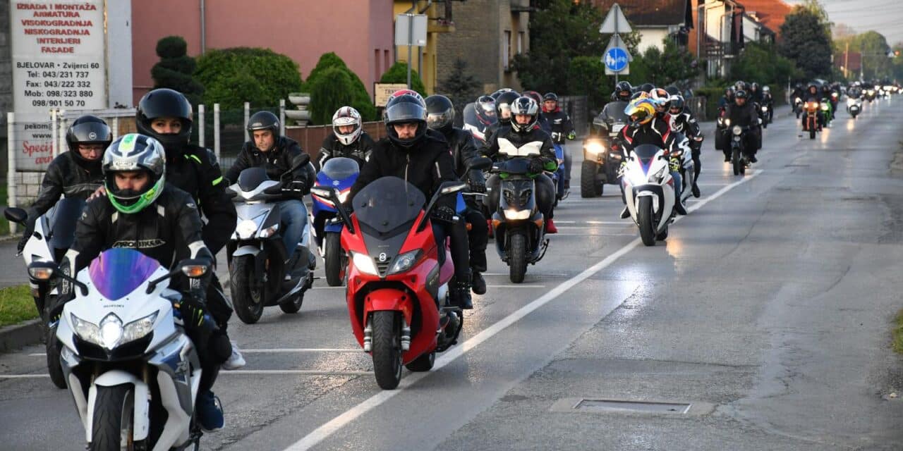 Bjelovar: Tradicionalna prvosvibanjska Budnica okupila rekordan broj motorista